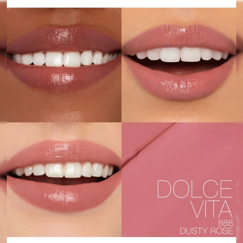 Nars afterglow sensual shine satin mini lipstick 888 dolce vita Dusty Rose - Picture 3 of 4